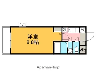 メイプル・コート【1階】の間取り