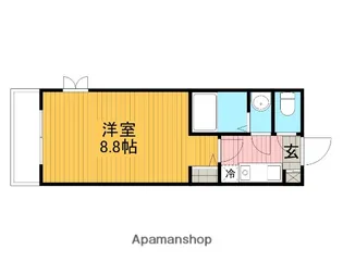 メイプル・コート【4階】の間取り