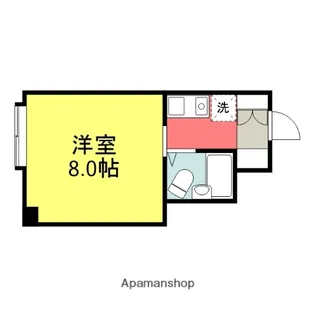 ラ・カセッタ【3階】の間取り
