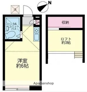 フローレオ相原【2階】の間取り