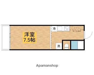 エントピア橋本【1階】の間取り