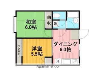 パークフルール【1階】の間取り