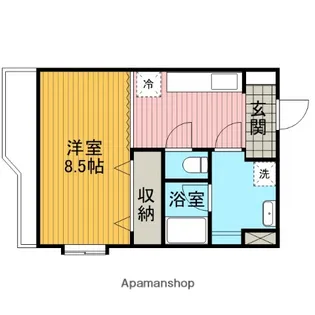 サンフィールⅦ【3階】の間取り