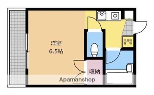 PIACEVOLE【103号室】の間取り
