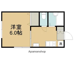 ルグラン南大沢【2階】の間取り