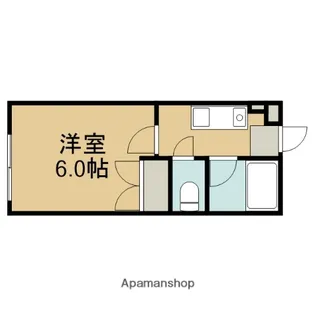 グリーンウッドⅡ【2階】の間取り