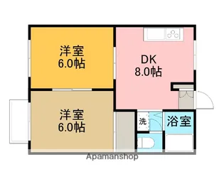 デラリヴィーレ【2階】の間取り