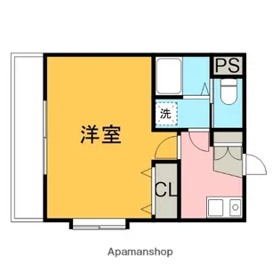 サンマウント京王橋本【203号室】の間取り