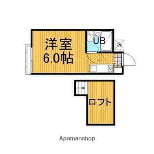 末広第5コーポ【102号室】の間取り