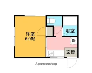 みやびハイツ【202号室】の間取り