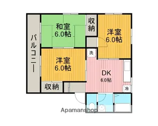 セジュール相原【201号室】の間取り