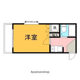 1Kの間取り画像