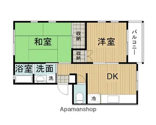 ルミエールS壱番館【1階】の間取り