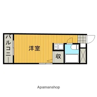 カサブランカ相模台【3階】の間取り