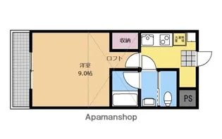 メゾン・ド・シャルマン【203号室】の間取り