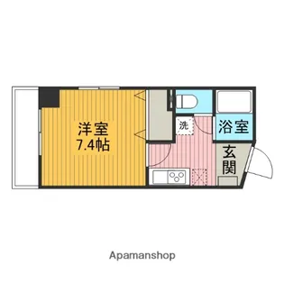 龍生堂橋本ビル【5階】の間取り