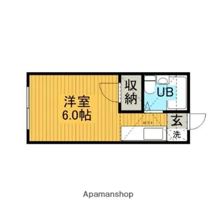FFコーポ【202号室】の間取り