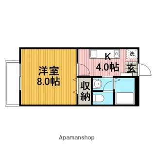 ヴェルデハイム【2階】の間取り