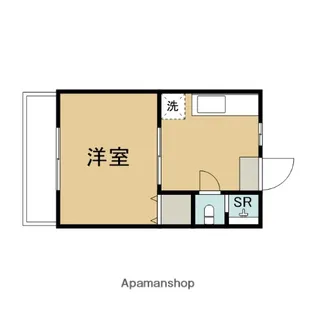 ニューサトウコーポNO2【202号室】の間取り