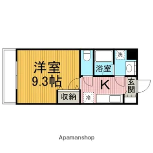 CHATON NOIR【3階】の間取り