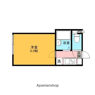 ロッシェル橋本6 3号棟【102号室】の間取り