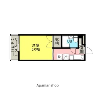 タツミハイツ【305号室】の間取り