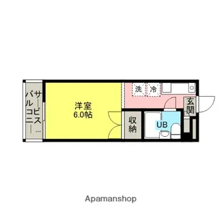 タツミハイツ【301号室】の間取り