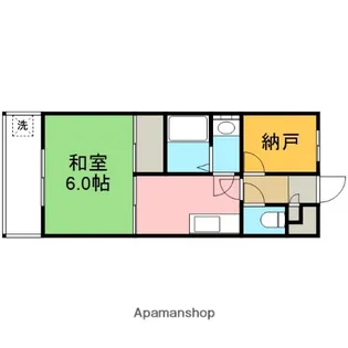 メゾン・ド・来夢Ⅰ【2階】の間取り