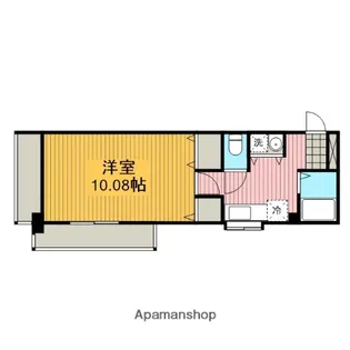ストゥーディオN弐番館【3階】の間取り
