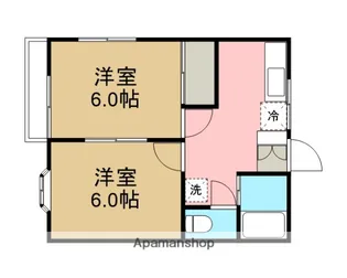 サンハイムⅡ【1階】の間取り