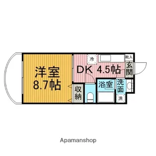 メイユールビジュ【2階】の間取り