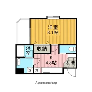サンフィールⅧ【2階】の間取り