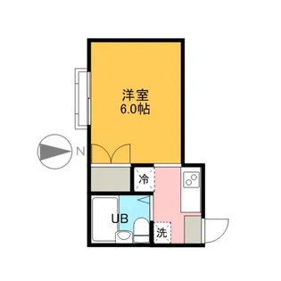 エステートピア相原【101号室】の間取り