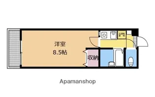 ヴェラフェリセ橋本【205号室】の間取り