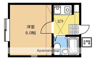 ミ・アモーレ【202号室】の間取り