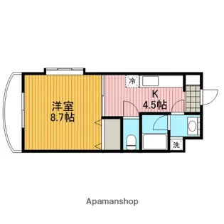 パル・ボヌール【2階】の間取り