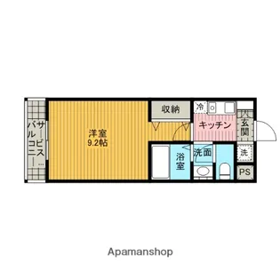 神奈川県相模原市中央区相模原4丁目【マンション】の間取り