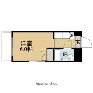 ジュネス南大沢【301号室】の間取り