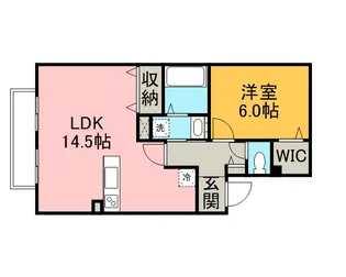 FLORAⅡ【1階】の間取り