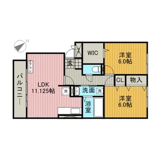 SOLEIL【3階】の間取り