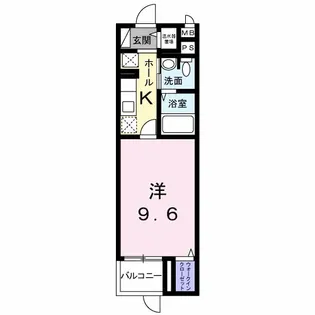 シャイニング【1階】の間取り