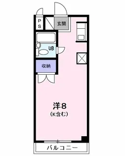ウインク松木【4階】の間取り