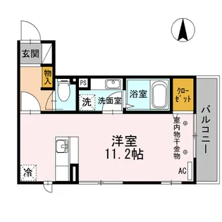ルミナーレ町田【3階】の間取り