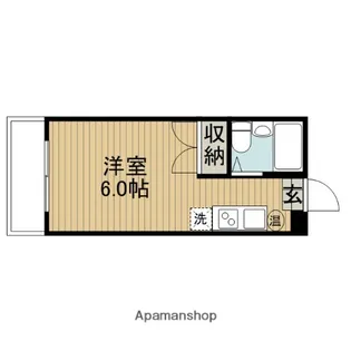 GREENPIANAGASHIMA【3階】の間取り