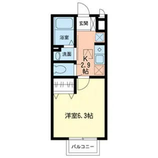 ドミール【1階】の間取り