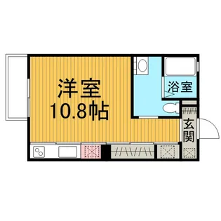 グリーンヒル橋本E【1階】の間取り