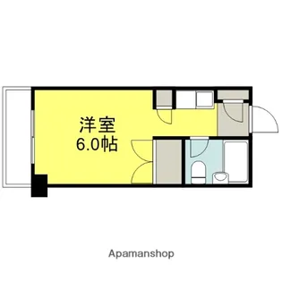 アドラシオン橋本【7階】の間取り