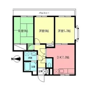メゾン・フリーダム【2階】の間取り
