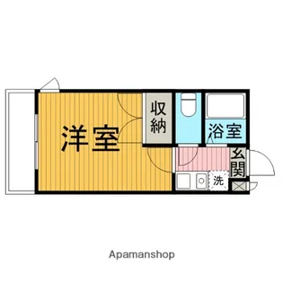 神奈川県相模原市中央区上溝【アパート】の間取り