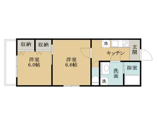 メゾン ラ テール【3階】の間取り